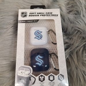 Seattle Mariners AirPod Case Cover 2 Pack New